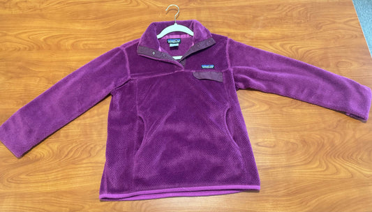 Patagonia Quarter Zip-Purple